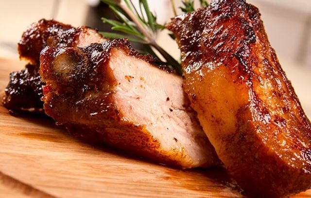 Chargrilled pork